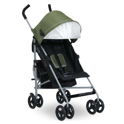 Jeep TurboGlyde Plus Lightweight Travel Stroller by Delta Children, Weighs 13.7 Pounds, Olive Green