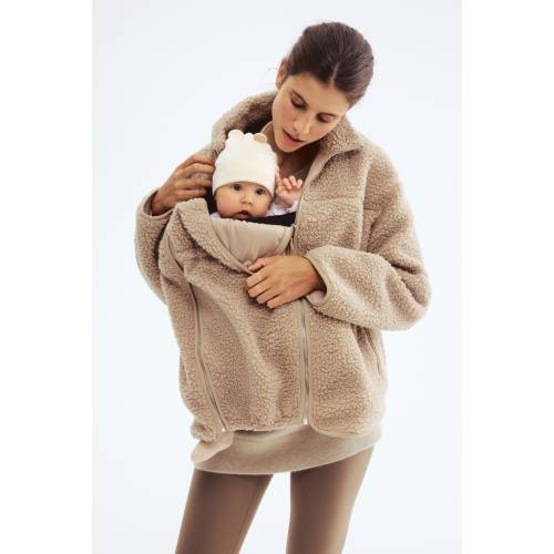 MAMA BEFORE & AFTER BABYWEARING FLEECE JACKET