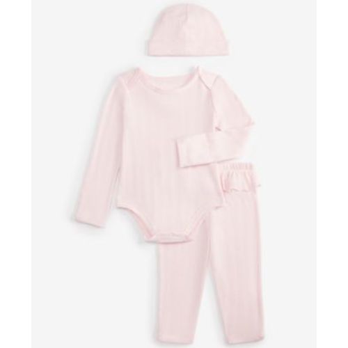 Baby Hat, Bodysuit & Pants, 3 Piece Set, Exclusively at Macy's