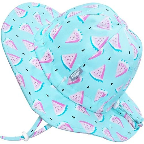 JAN & JUL Adjustable Cotton Floppy Sun-Hat with 50+ UPF Protection - 6-24 Months