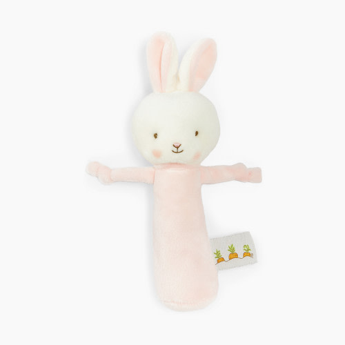 Bunnies By The Bay, Inc. Friendly Chime Baby Rattle - Pink Bunny