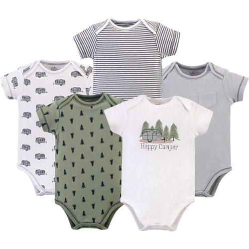 Touched by Nature Unisex Baby Organic Cotton Bodysuits