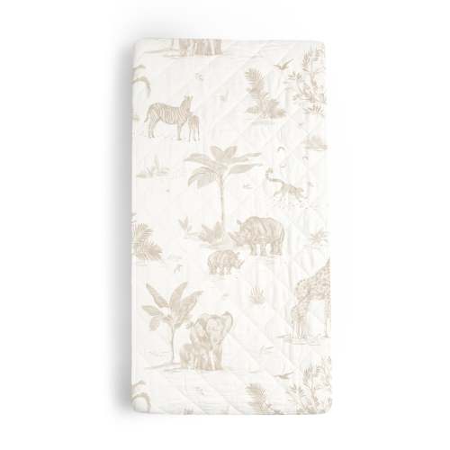 Organic Changing Pad Cover - Safari