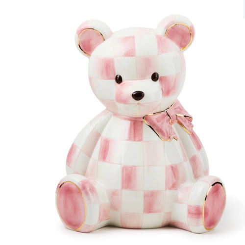 MacKenzie-Childs | Rosy Bear Bank