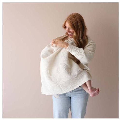 Snuggle Me Nursing Cover - Natural