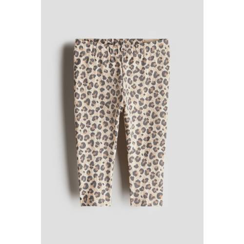PRINTED COTTON LEGGINGS