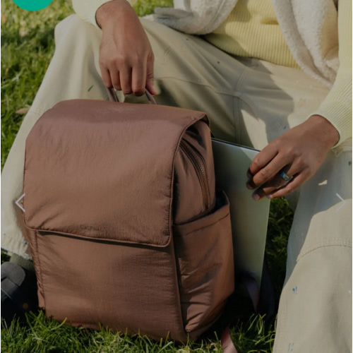 Diaper Backpack with Laptop Sleeve
