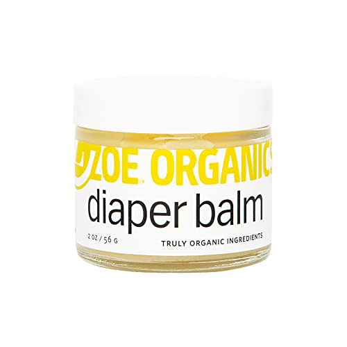 Zoe Organics - Diaper Balm, Protects Baby’s Sensitive Skin from Moisture and Bacteria, Soothes and Treats Diaper Rash, Helps Prevent Rashes, Goes on Clear (2 Ounces)