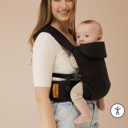 Raven Aerial Carrier xl- Explore Our Black Baby Carriers – WildBird