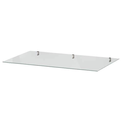 IDANÄS Glass top - clear 32 5/8x19 5/8 "