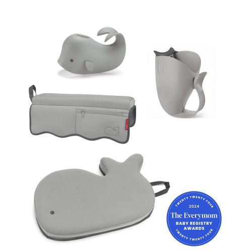 Grey Moby Bathtime Essentials Kit - Grey | skiphop.com