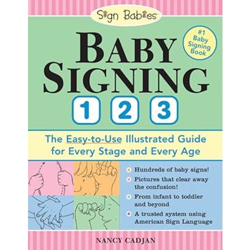 Baby Signing 1-2-3: Over 270 ASL Baby Sign Language Signs from Infant to Toddler