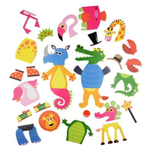 Buddy & Barney: Weird & Wonderful Animals Bath Time Stickers - Age 3+