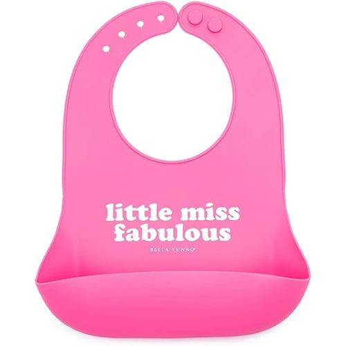Bella Tunno Wonder Bib – Waterproof Silicone Bibs for Boys & Girls, Non-toxic & BPA Free Silicone Baby Bibs & Toddler Bibs