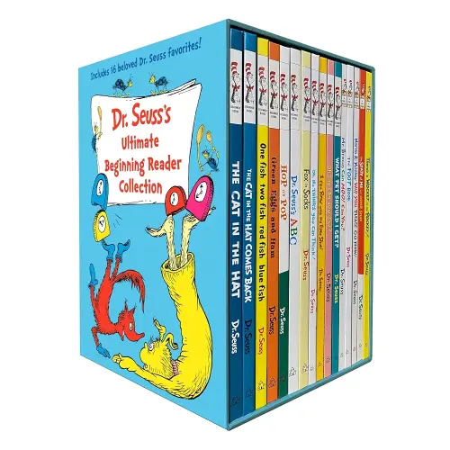 Dr. Seuss's Ultimate Beginning Reader Boxed Set Collection: Includes 16 Beginner Books and Bright & Early Books