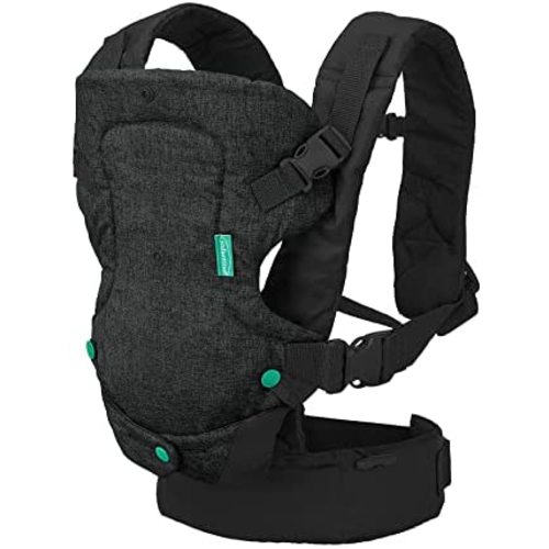Infantino Flip 4-in-1 Carrier - Ergonomic, Convertible, face-in and face-Out, Front and Back Carry for Newborns and Older Babies 8-32 lbs