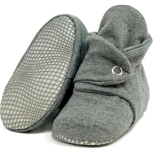 Ella Bonna Baby Booties Organic Cotton Muslin Newborn Baby Slippers Baby Boy Booties, Infant Girl Booties, 6-12 months, 0-6 Months, 12-18 Months, 0-3 Months, 18-24 Months, Toddler Shoes