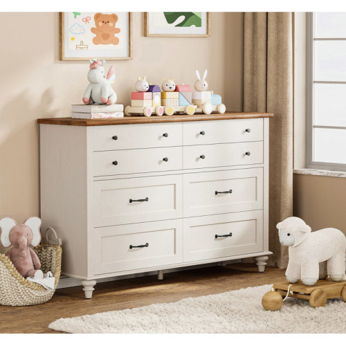 Kids Dresser With 8 Drawers, Bedroom Dresser For Kids Room, Entryway