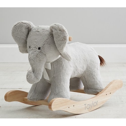 Elephant Plush Rocker
