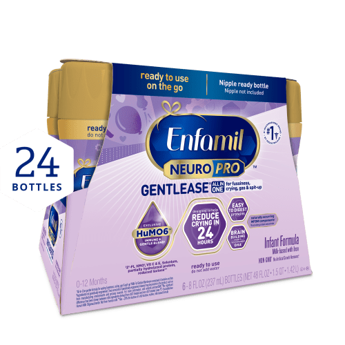 Enfamil® NeuroPro® Gentlease® Infant Formula - Ready to Use - 8 fl oz Bottle (Case of 24) - Online | Enfamil