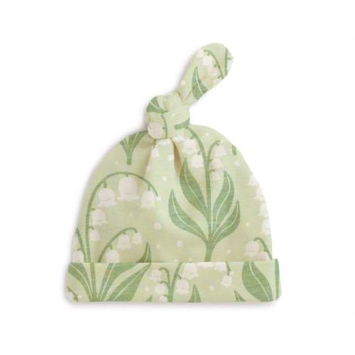 Knotted Baby Hat - Lily of the Valley Green