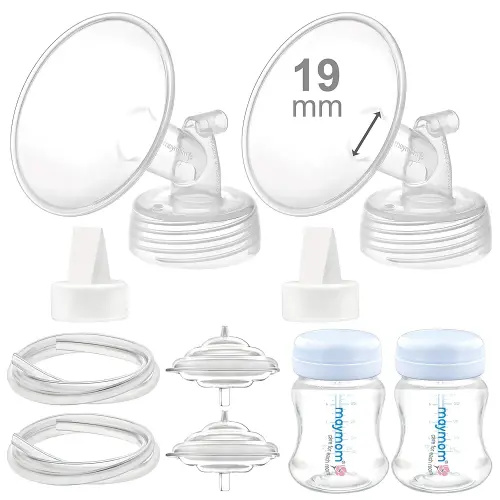 19mm Flange Maymom Pump Parts Compatible with Spectra S2 S1 9 Plus Replacement Kit Not Original Spectra S2 S1 Replacement Pump Parts