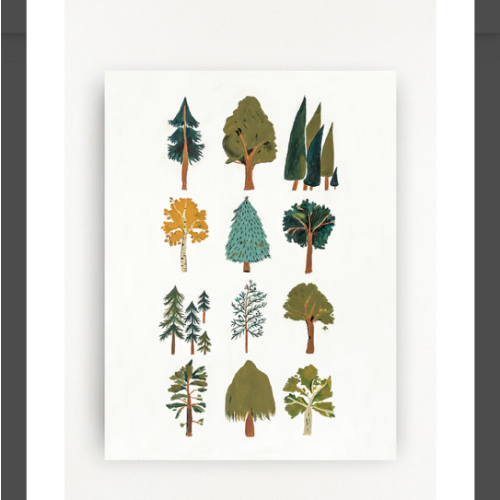 Forest Trees Art