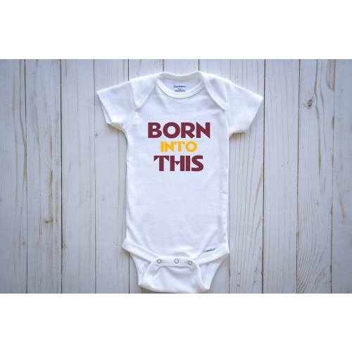 Washington Commanders Onesie | Baby Gift | Commanders Baby Onesie | Commanders Baby Clothes | Commanders onesie