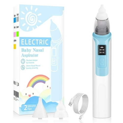Baby Nose Sucker,Electric Nasal Aspirator for Babies,Baby Nasal Aspirator, Electric Nose Suction for Baby, Booger Sucker for Baby and Toddlers, 6 Levels of Suction
