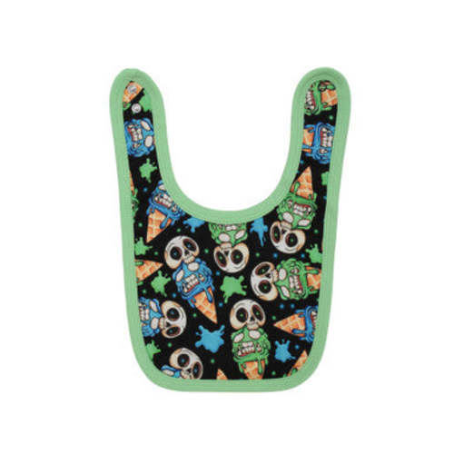 Ice cream skull Bib