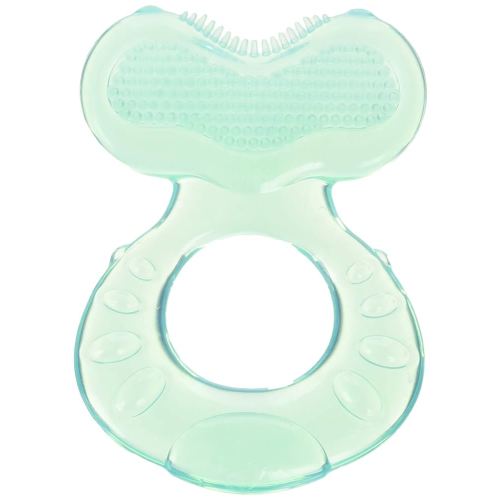 Nuby Soft Silicone Fish Teether Green