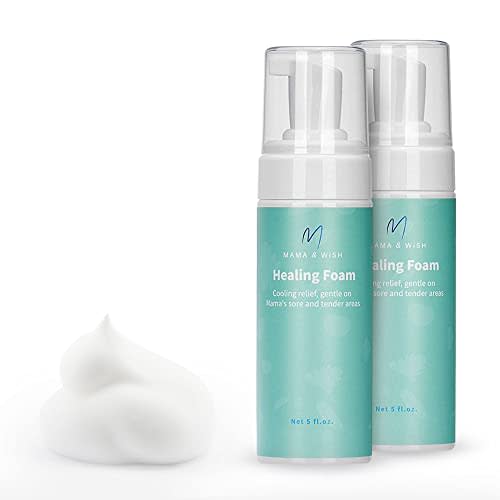 Witch Hazel Spray | Perineal Spray Postpartum Essentials Foam | Postpartum Spray - Perineal Healing Foam for Post Partum Care and Recovery an Essential for Labor (2 Pack)