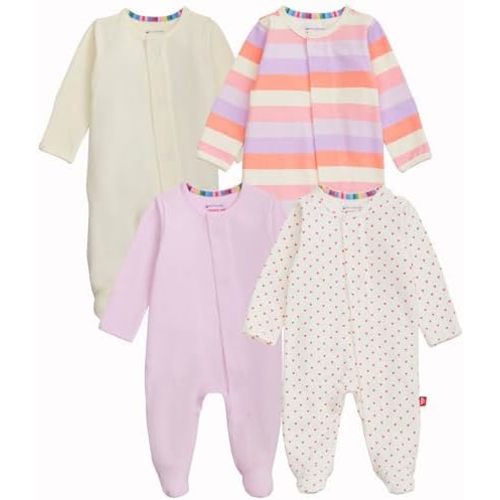 Magnetic Me Cloudstretch 4-Pack Bundle | Magnetic Baby Footie Pajamas