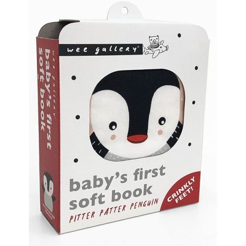 Pitter Patter Penguin (2020 Edition): Baby's First Soft Book (Wee Gallery Cloth Books) Rag Book – Illustrated, September 22, 2020