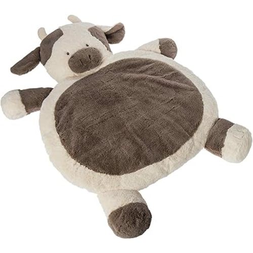 Mary Meyer Bestever Baby Mat Cushioned Tummy Time Floor Play Mats for Babies and Toddlers, 31 x 23-Inches, BooBoo MooMoo Cow