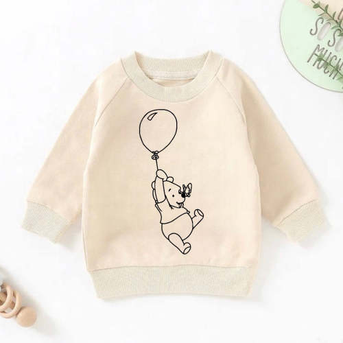 Baby Pooh Sweatshirt soft Terry newborn sweater