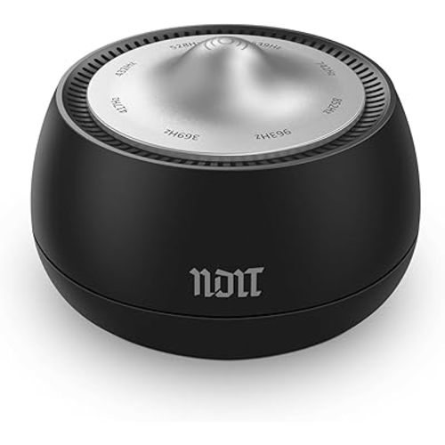 Portable Electronic Tibetan Singing Bowl, 8 Healing Frequencies (396-963Hz), Auto/Manual Mode, Vibration & Timer - USB-C Rechargeable Meditation Device for Yoga, Relaxation, Reiki, Best Gift Choice