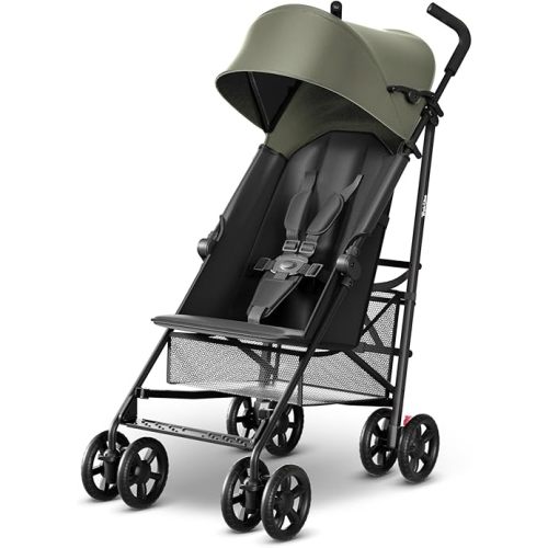 Mama & Baby Trek Lite Lightweight Baby Stroller - Compact Fold, Multi-Position Recline, Travel Umbrella Stroller with Carry Strap, Large Storage and Cup Holder