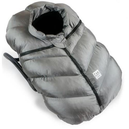 7 A.M. Faux Shearling Trim Car Seat Cocoon