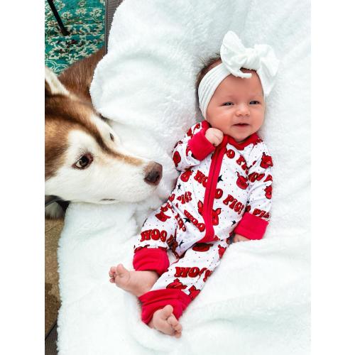 Woo pig sooie, game day, newborn outfit, baby shower gift, razorbacks, boys clothing, bamboo