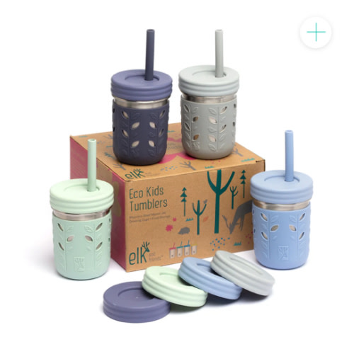 Stainless Steel 10oz Drinking Tumblers + Food Storage