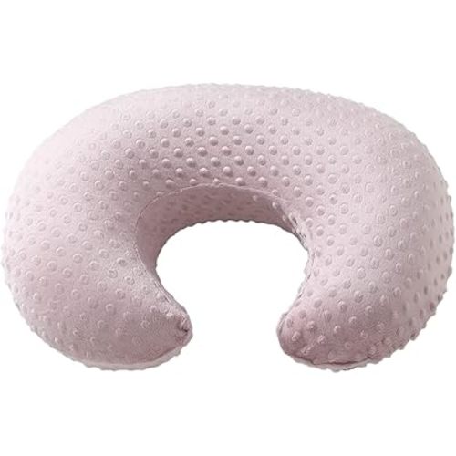 Baby Nursing Pillow Cover, Nursing Pillow Slipcovers for Breastfeeding Moms, Ultra-Soft Fit Standard Infant Nursing Pillows for Infant Newborn Baby Boy Girl (Sepia Rose)
