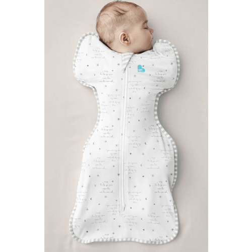 Swaddle Up™ 0.2 TOG Cotton White You Are My