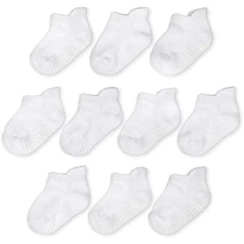Goldbug Tiny Treads Socks - Socks with Grips for Baby, Toddler and Kids