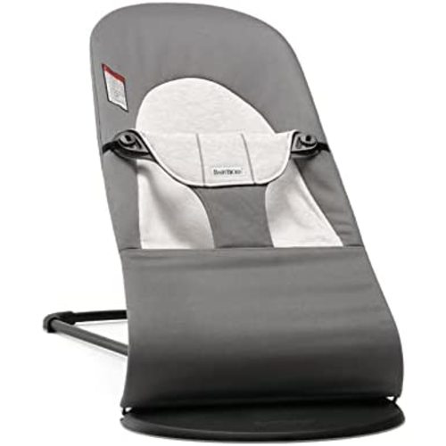 BabyBjörn Bouncer Balance Soft, Cotton/Jersey, Dark Gray/Gray (005084US)