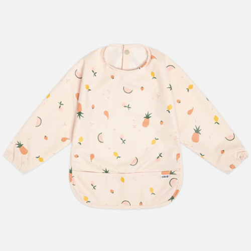 Smock Bib - Fruit Print Grapefruit / 1 Pack
