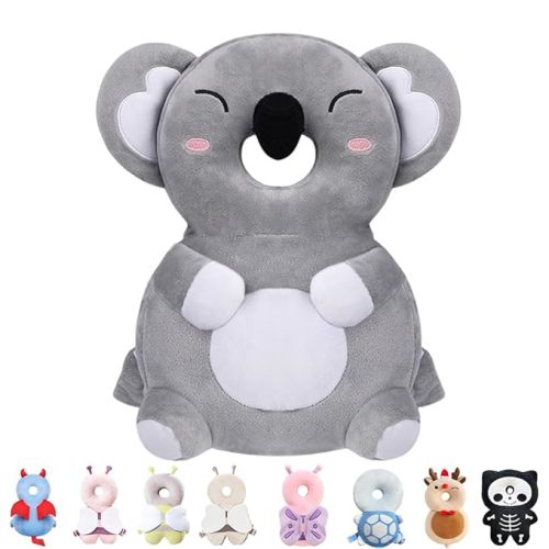 Baby Head Protector Backpack for Falling Crawling and Walking Toddler Essentials Harness Infant Koala Toys Helmets Baby Christmas Gifts Essentials Must Have Stuff Items for 0.5-2 Years