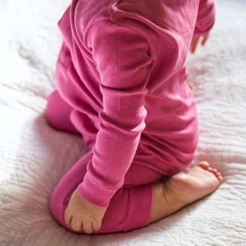 berry wine organic cotton magnetic coverall – Magnetic Me