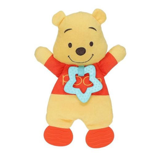 Disney Baby Winnie The Pooh Teether 10 Inch Plush Sensory Toy