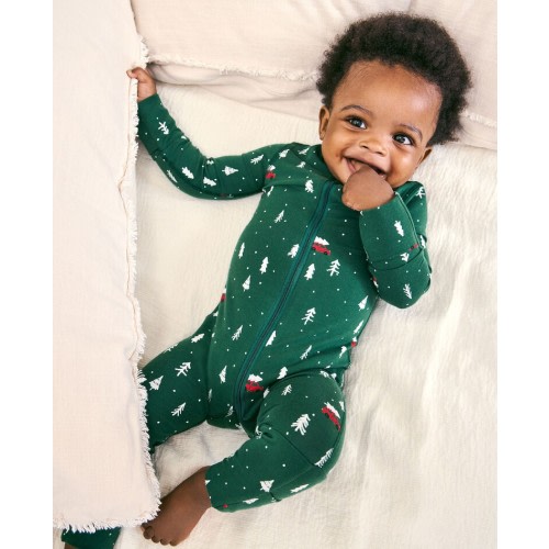 Baby Holiday 2-Way Zip Sleeper in HannaSoft™ | Hanna Andersson